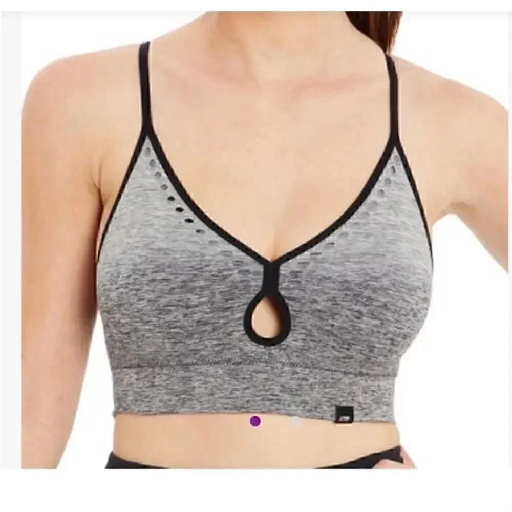 Marika | Heather Black Rosa Sports Bra Sz S